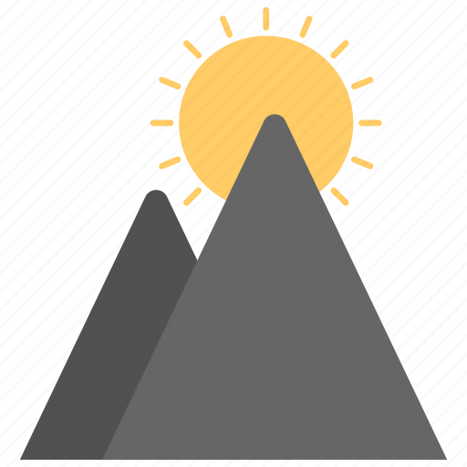 Encouragement, hope, optimism, positive point, sun rising icon - Download on Iconfinder