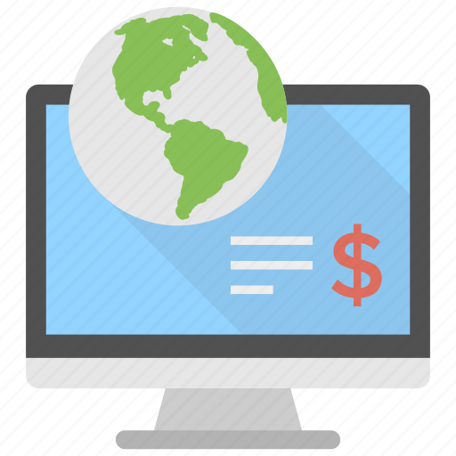 Global financing, internet business, online businessman, online marketing, web marketing icon - Download on Iconfinder