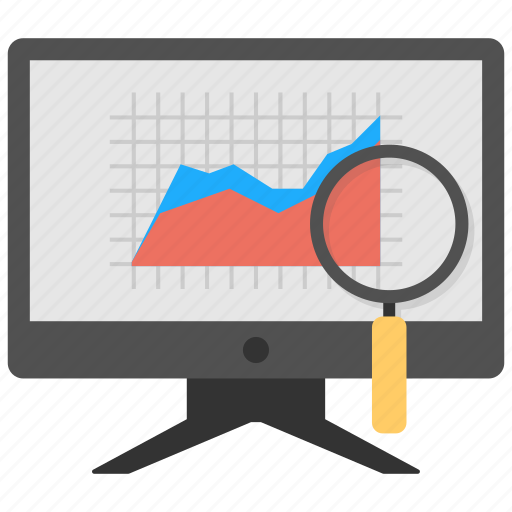 Online graph, online rating, online statistics, web analytics, web infographic icon - Download on Iconfinder