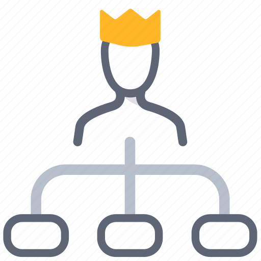 Boss, business, ceo, king, management, manager, organization icon - Download on Iconfinder