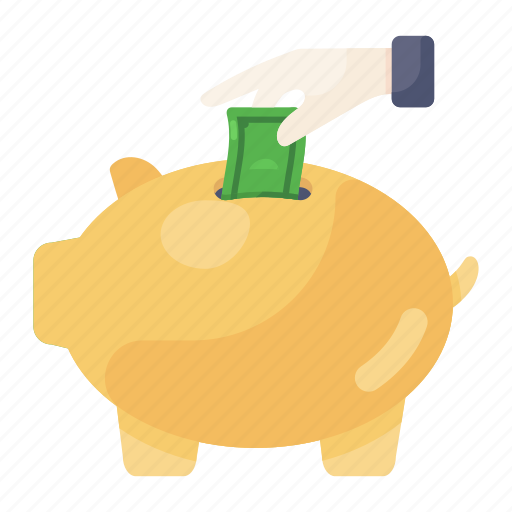 Piggy, bank, piggy bank, money bank, money box, penny bank, savings icon - Download on Iconfinder