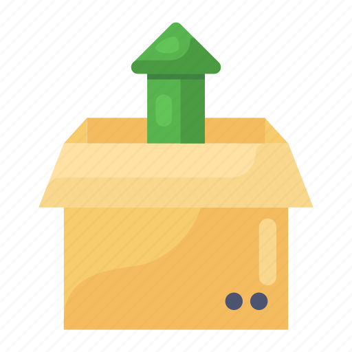 Unpacking, open box, open cardboard, open package, open parcel icon - Download on Iconfinder