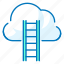 business, career, cloud, stairs, up 