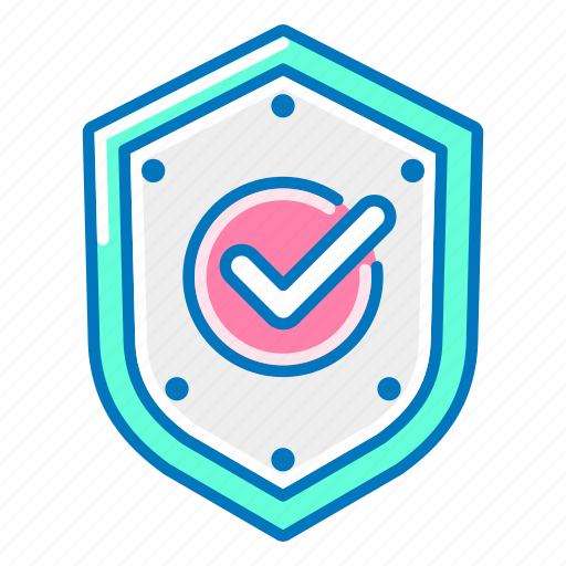 Insurance, shield, checkmark, protection icon - Download on Iconfinder