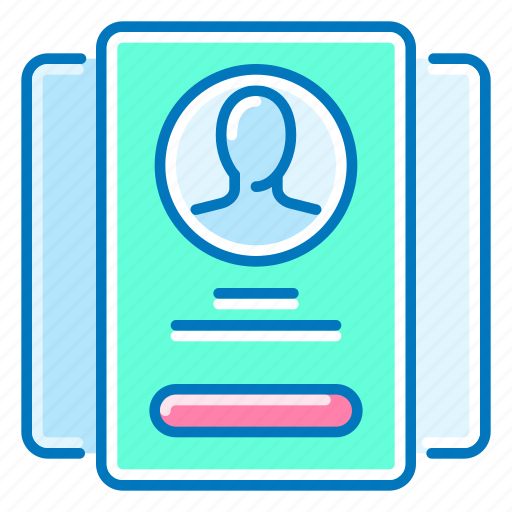 Profile, user, page, resume icon - Download on Iconfinder