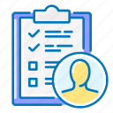 questionnaire, profile, avatar, user