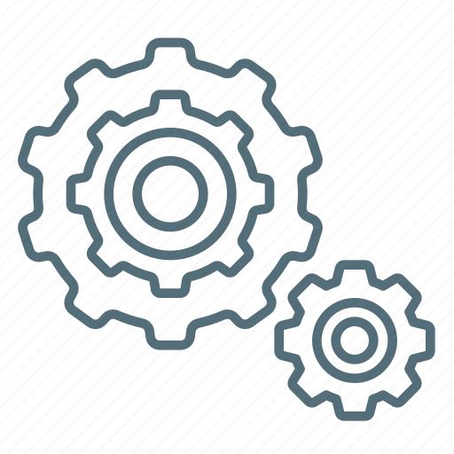 Process, work, gears icon - Download on Iconfinder
