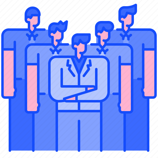 Teamwork, team, business, group, cooperation, people, leader icon - Download on Iconfinder