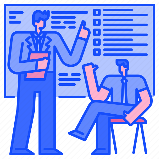 Training, seminar, course, conference, people, meeting, businessman icon - Download on Iconfinder