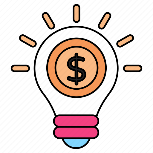 Financial idea, business idea, innovation, bright idea, creative idea icon - Download on Iconfinder