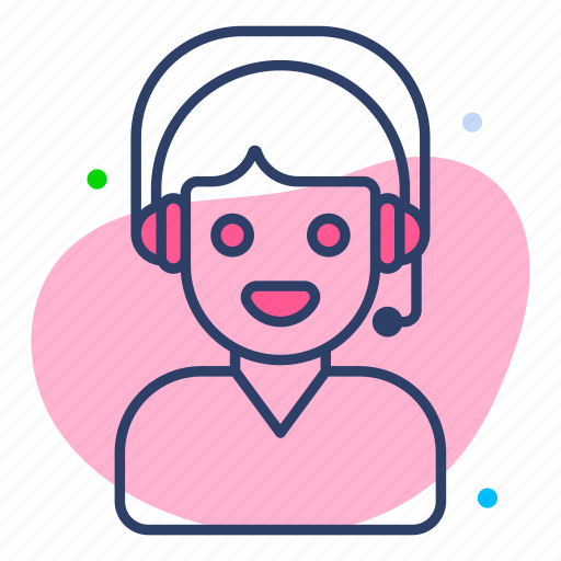 Customer service, support, help, call center agent icon - Download on Iconfinder