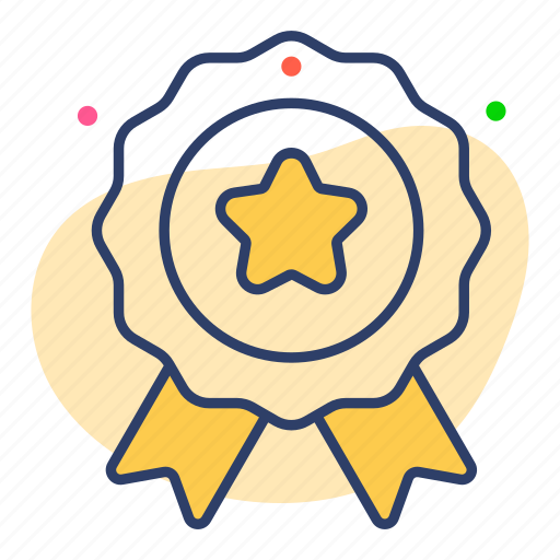 Badge, star, ribbon, award, rating icon - Download on Iconfinder
