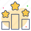 rating star, rating, position, competition, winner 