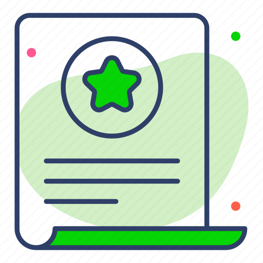 Document, certificate, contract, file, policy icon - Download on Iconfinder