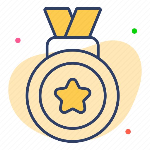 Medal, award, winner, ribbon, badge icon - Download on Iconfinder
