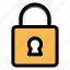 filled, padlock, lock, locked, security, protection, property lock 