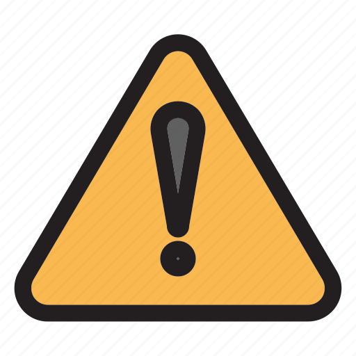 Warning, attention, triangle, alert, safety, danger icon - Download on Iconfinder