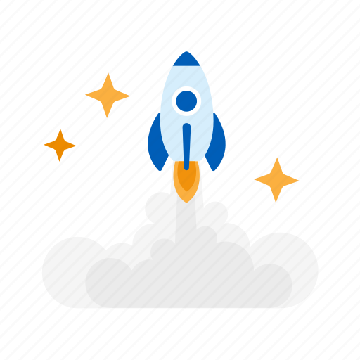 Market, launch, rocket, startup, missile, space, spacecraft icon - Download on Iconfinder