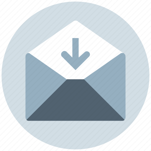 Envelope, letter, mail, message, open envelope, received icon - Download on Iconfinder