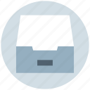 achieve, document, draw, folder, mailbox 