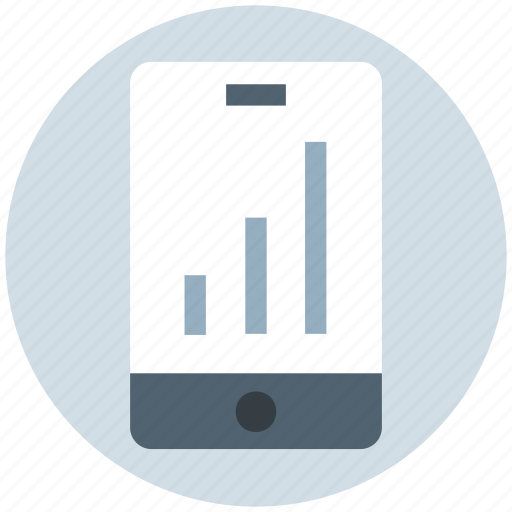 Analytics, business, chart, graph, mobile, phone, statistics icon - Download on Iconfinder