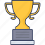 trophy, success, winner, business 