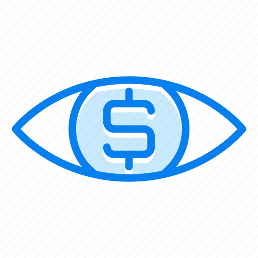 Eye, money, dollar, finance icon - Download on Iconfinder