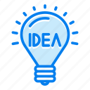 idea, bulb, creative, lightbulb, thinking
