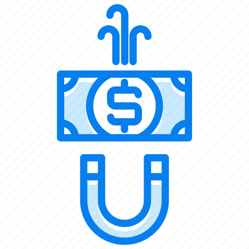 Magnet, money, banking, finance, payment icon - Download on Iconfinder