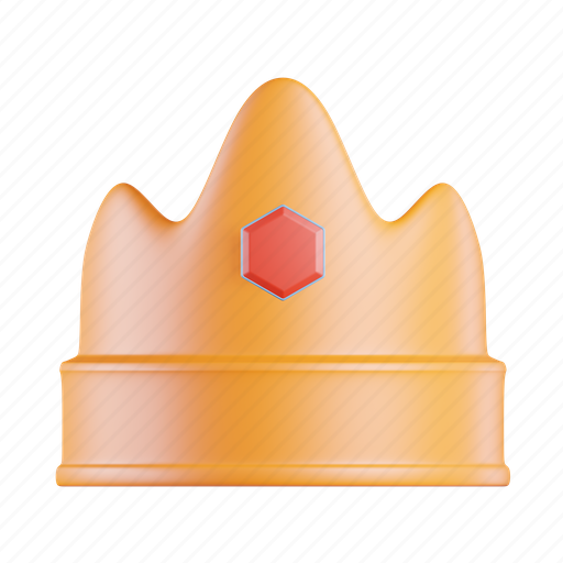 Crown, prince, premium, king, luxury, princess, royal 3D illustration - Download on Iconfinder