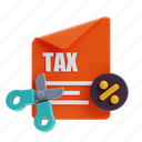 tax, financial, business, finance, interest-rate, percentage, document, scissors 