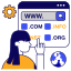 web, domains, name, registration, address, website 