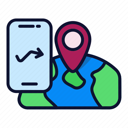 Maps, graphic, world, earth, location icon - Download on Iconfinder