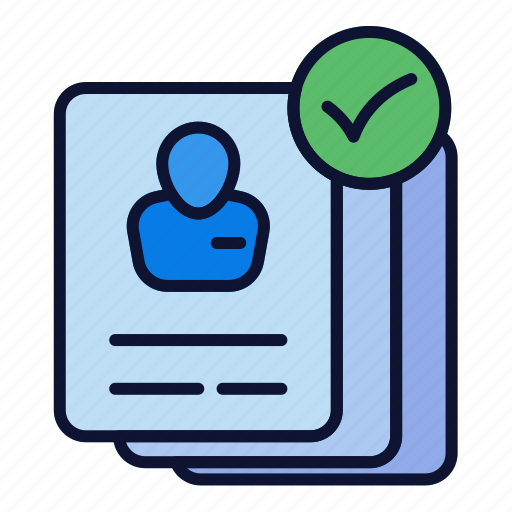 Document, cv, proposal, approve, job icon - Download on Iconfinder