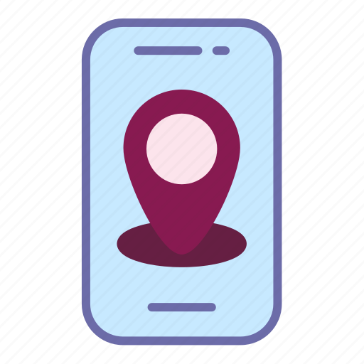 Phone, location, mark, mobile, gps icon - Download on Iconfinder