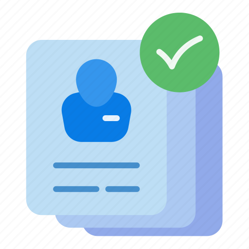 Document, cv, proposal, approve, job icon - Download on Iconfinder