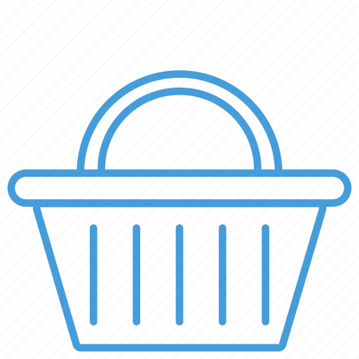 Basket, cart, check out, outline, shopping, ui icon - Download on Iconfinder