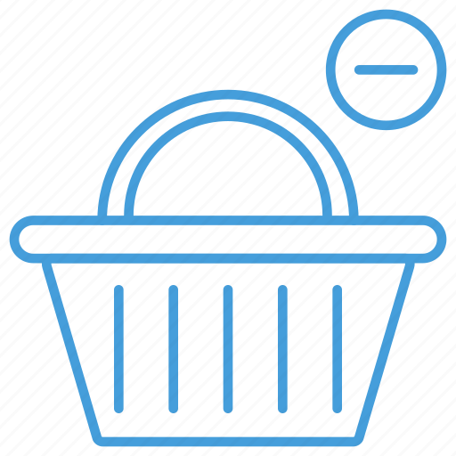 Basket, cart, checkout, online, remove, shopping, ui icon - Download on Iconfinder