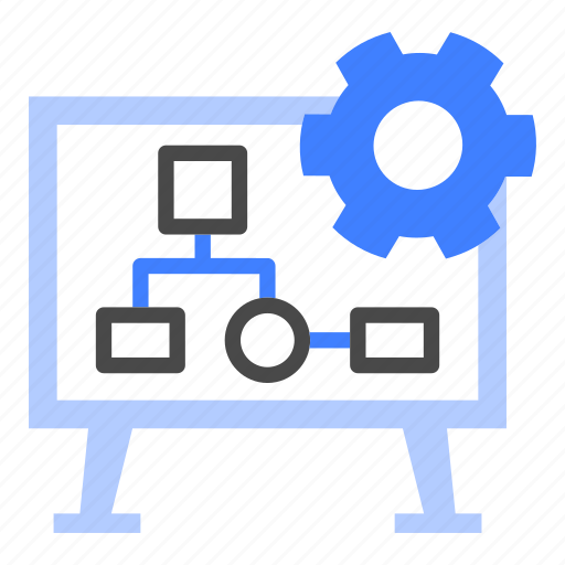 Strategy, planning, research, presentation, process, evaluate, development icon - Download on Iconfinder