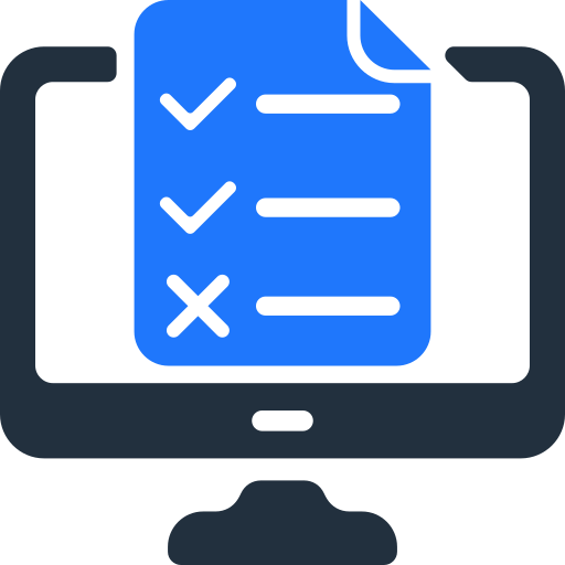 Online test, exam, quiz, assessment, certification, education, learning icon - Download on Iconfinder