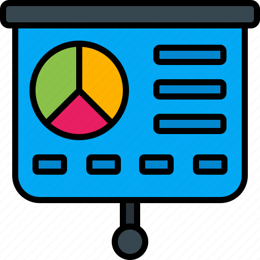 Presentation, business, model, chart, analysis, plan, report icon - Download on Iconfinder