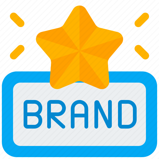 Brand, business, model, branding, product, label, star icon - Download on Iconfinder