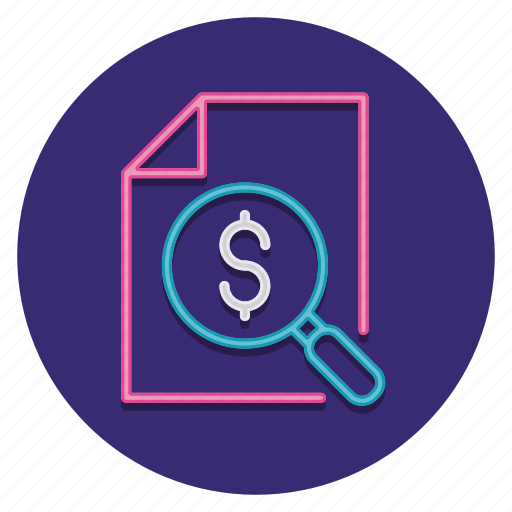 Business, case, finance, magnifying glass icon - Download on Iconfinder