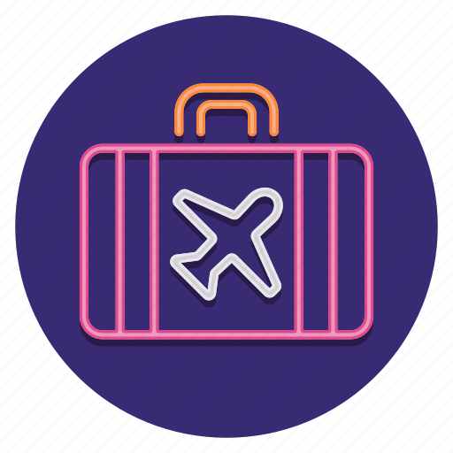 Air plane, business, suitcase, travel icon - Download on Iconfinder