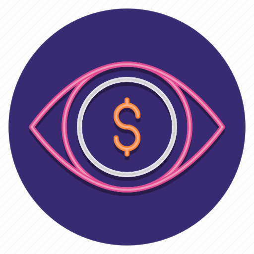 Business, dollar, eye, vision icon - Download on Iconfinder