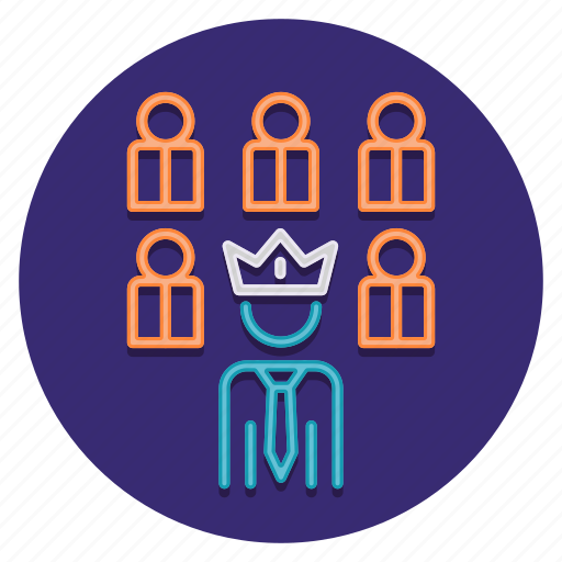 Business, crown, leader, team icon - Download on Iconfinder