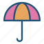 protection, rain, umbrella icon icon 