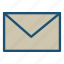 mail, message, new icon 