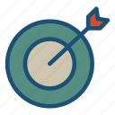 business, dart, goal, office, seo, target icon 