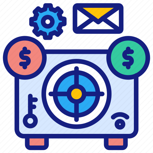Deposit, money, safe, bank, save, business, cash icon - Download on Iconfinder